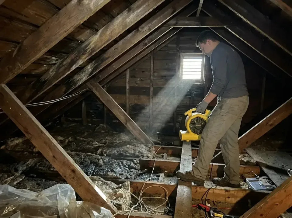 attic-water-damage-drying-proc-007 — frequently asked questions, Emergency Water Extraction & 24/7 Flood Response in Northwe…